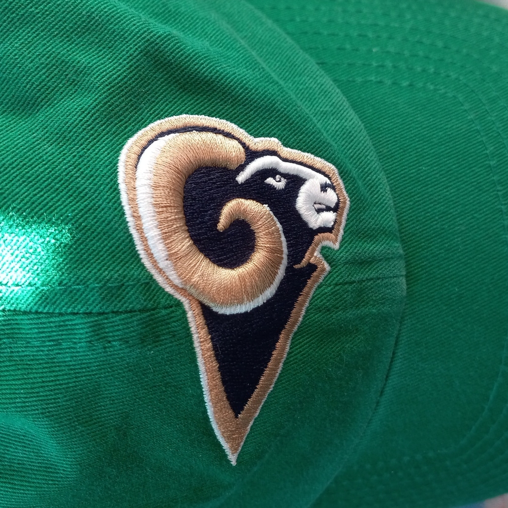 Lucky Rams! Irish L.A. Rams Cap, Adjustable - Picture 2 of 6